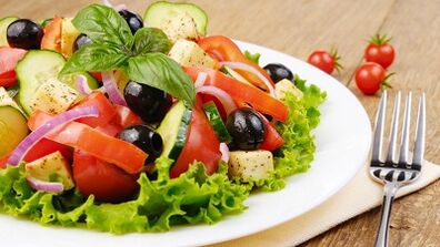 vzorové menu pre gastritídu