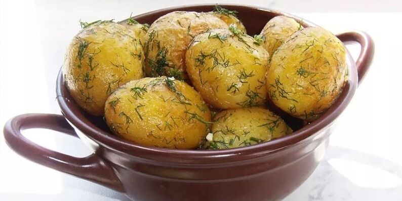 pečené zemiaky s bylinkami na chudnutie