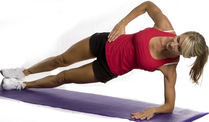 Side plank – cvik na zoštíhlenie brucha a bokov